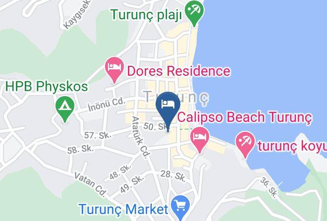 Turunc - Turunc Dream Hotel Maps
