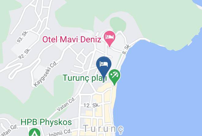 Turunc Premium Hotel Map - Mugla - Turunc