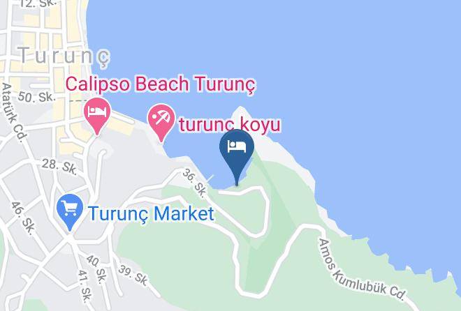 Turunc - Turunc Resort Hotel Maps