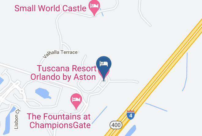 Osceola - Tuscana Resort Orlando By Aston Maps