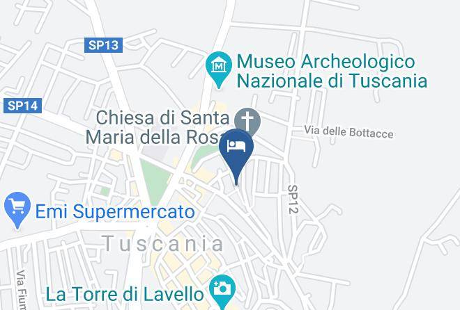 Viterbo - Tuscania Vialunga Maps