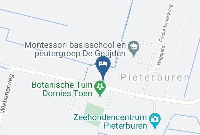 Het Hogeland - Tussen De Tuinen Bed & Breakfast Maps