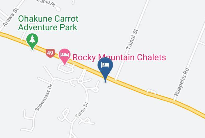 Ruapehu - Tussock Grove Boutique Hotel Maps