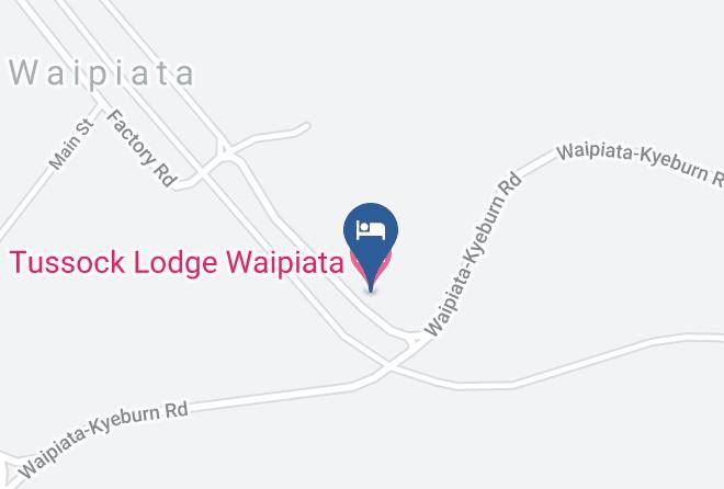 Central Otago - Tussock Lodge Waipiata Maps