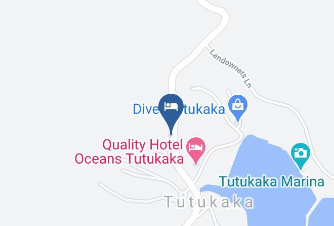 Whangarei - Tutukaka Holiday Park Maps