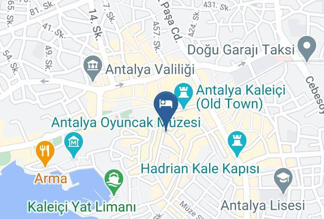 Muratpasa - Tuvana Hotel Maps