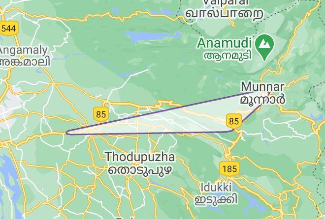Kothamangalam - Tvj Inn And Hotel Maps