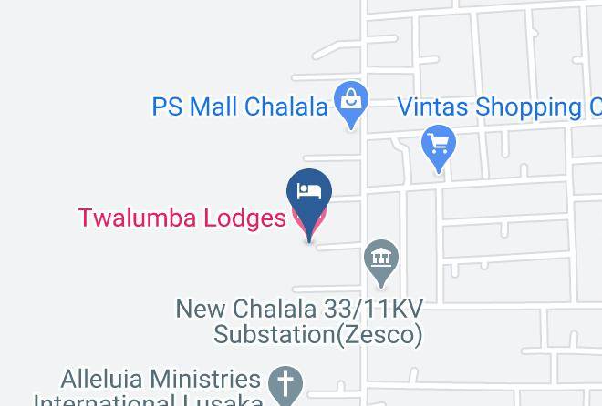 Kafue - Twalumba Lodges Maps