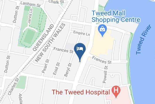 Tweed - Tweed Central Motel Maps