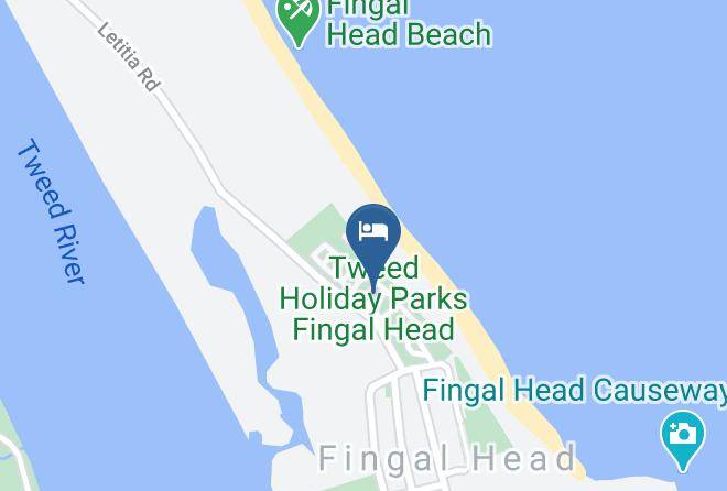 Tweed - Tweed Holiday Parks Fingal Head Maps