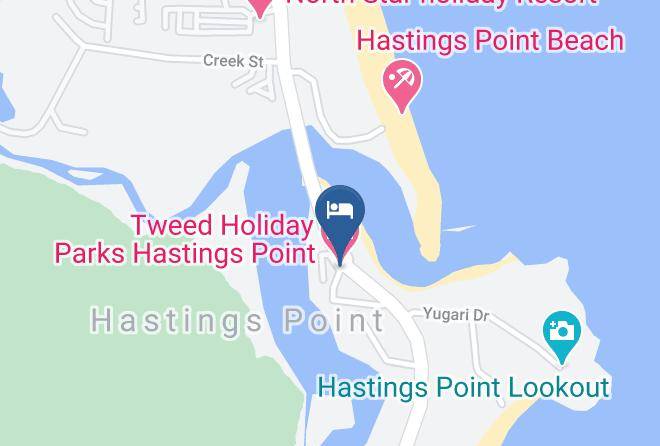 Tweed - Tweed Holiday Parks Hastings Point Maps