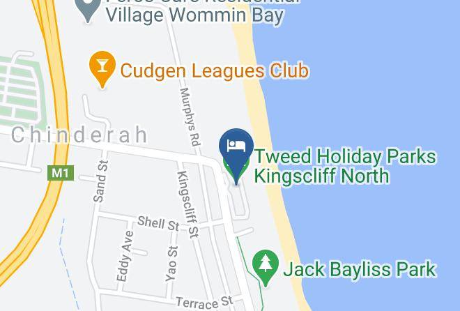 Tweed - Tweed Holiday Parks Kingscliff North Maps