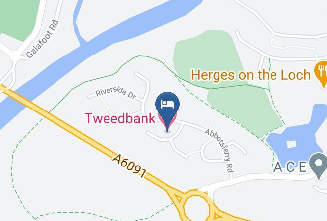 Scottish Borders - Tweedbank Maps
