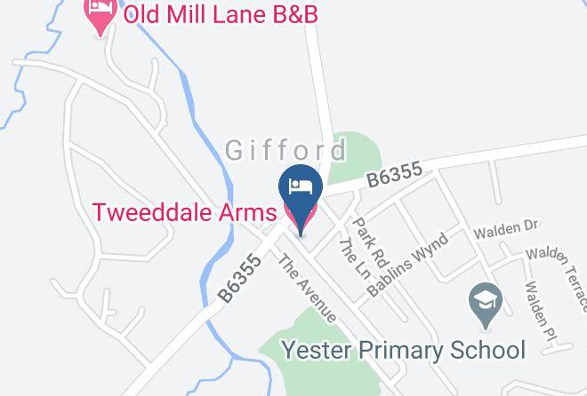 East Lothian - Tweeddale Arms Hotel Maps