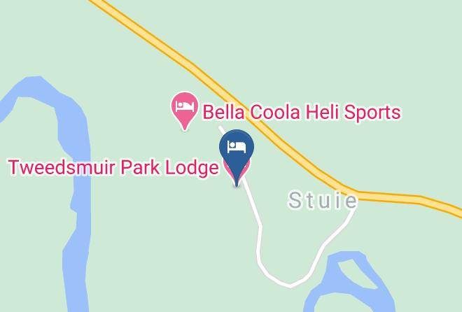 Central Coast - Tweedsmuir Park Lodge Maps