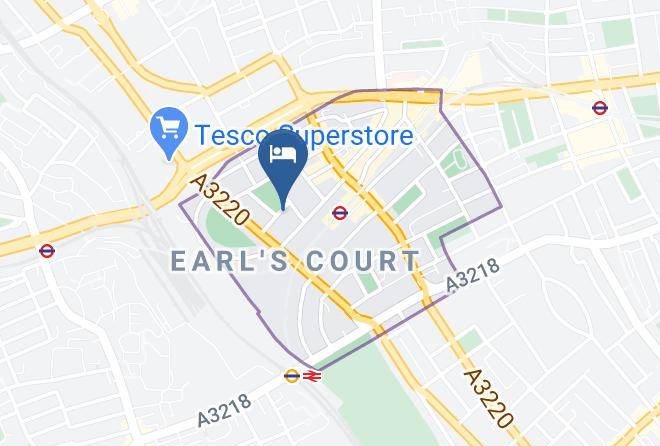 London - Twenty Nevern Square Hotel Maps