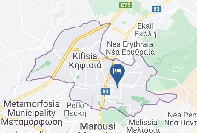 North Athens - Twentyone Hotel Maps