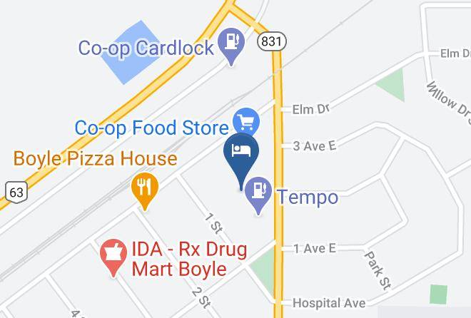 Division 13 - Twilight Country Motel Maps
