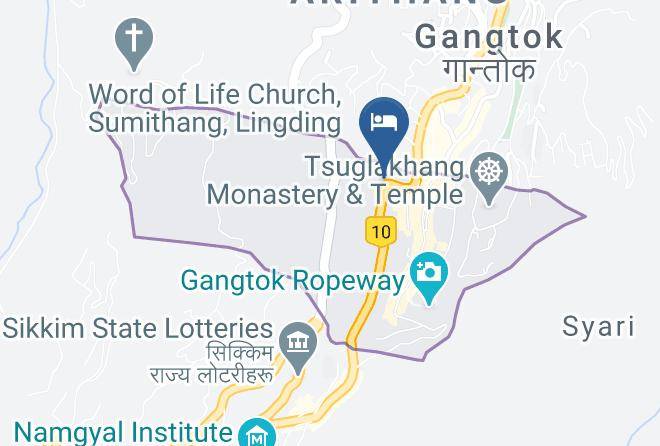 Gangtok - Twilight Lodge Maps