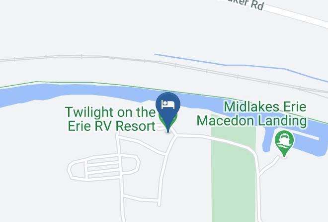 Wayne - Twilight On The Erie Rv Resort Maps