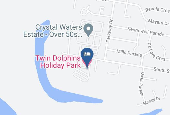Mid Coast - Twin Dolphins Holiday Park Maps
