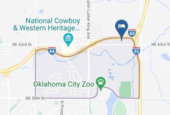 Oklahoma - Twin Fountains Rv Park Maps