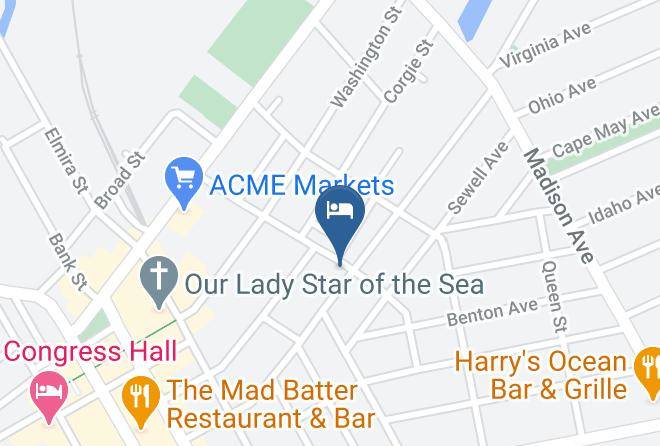 Cape May - Twin Gables B&b Maps