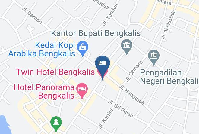 Bengkalis Regency - Twin Hotel Bengkalis Maps