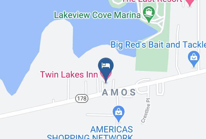 Baxter - Twin Lakes Inn Maps