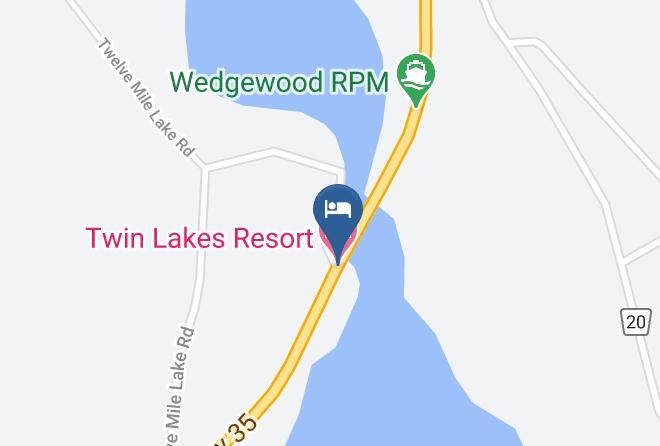 Haliburton - Twin Lakes Resort Maps