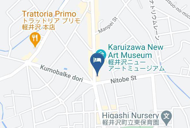 Karuizawa Townkitasaku District - Twin Line Hotel Maps