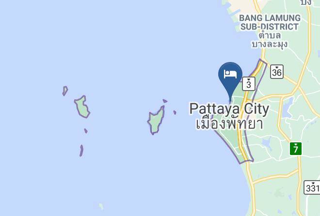 Amphoe Bang Lamung - Twin Palms Resort Pattaya Maps