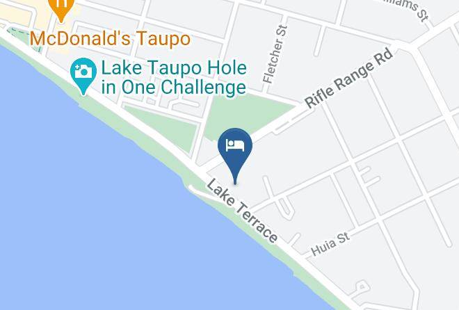 Taupo - Twin Peaks Lakeside Inn Maps