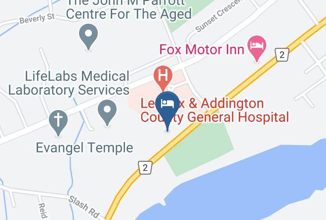 Lennox Addington - Twin Peaks Motel Napanee Maps