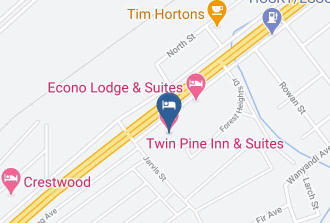 Division 14 - Twin Pine Inn & Suites Maps