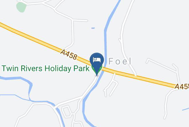 Powys - Twin Rivers Holiday Park Ltd Maps