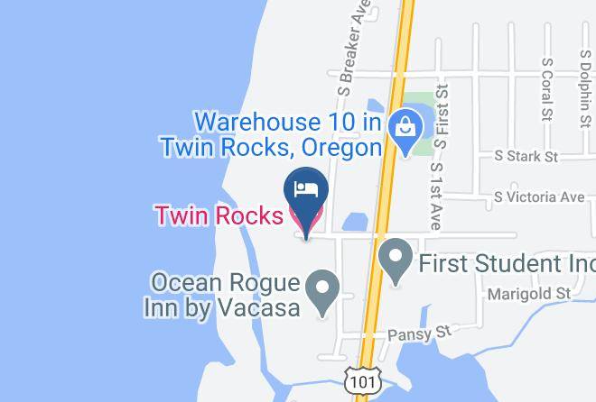 Tillamook - Twin Rocks Motel Maps