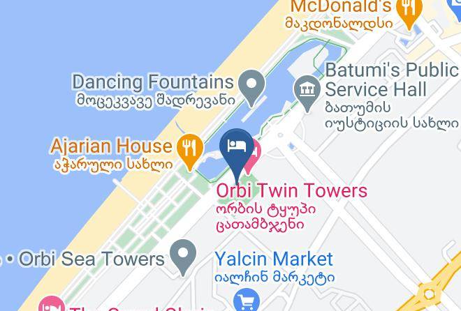 Batumi - Twin Towers Batumi Maps