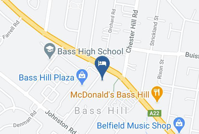 Twin Willows Hotel Map