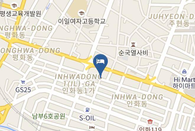 Iksansi - Twins Hotel Maps