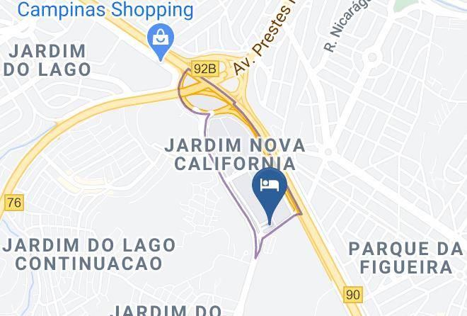 Campinas - Twister Motel Ltda Maps