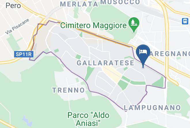Milan - Two Beds In The Green Near The Fair Maps