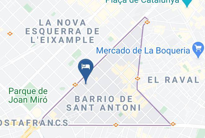 Barcelona - Two Hotel Barcelona By Axel Maps