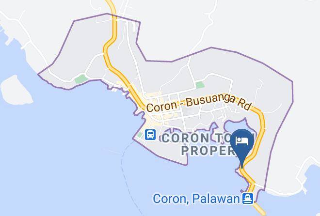 Palawan - Seafront Bay Inn Maps