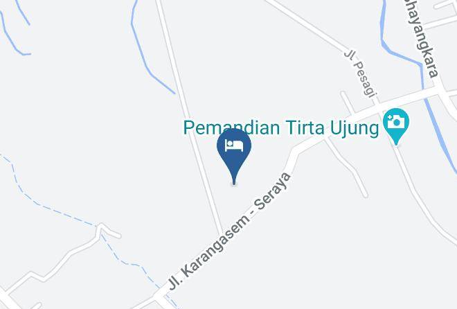 Karangasem Regency - Two Smiling Buddhas Maps