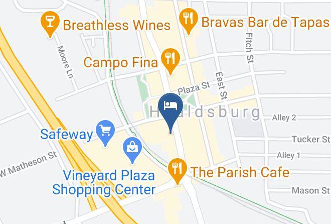 Sonoma - Two Thirty Five Luxury Suites Maps