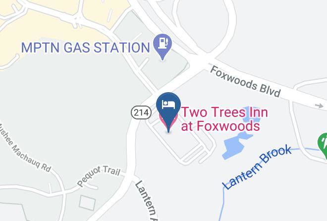New London - Two Trees Inn At Foxwoods Maps