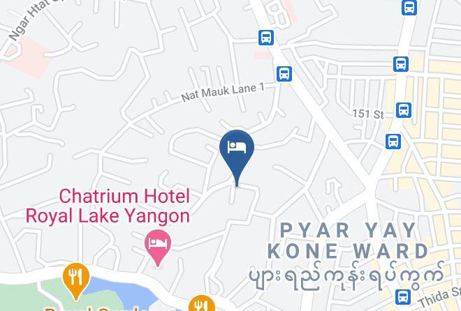 Yangon East - Two Two Five Hotel Maps
