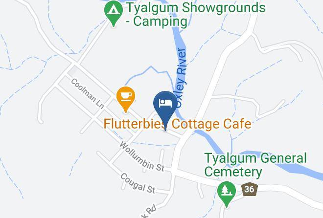 Tweed - Tyalgum Hotel Maps