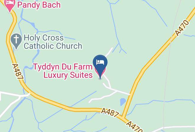 Gwynedd - Tyddyn Du Farm Luxury Suites Maps